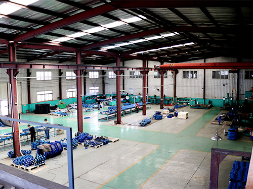 Interior view of right side of assembly workshop