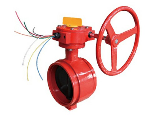 Trench Fire butterfly valve